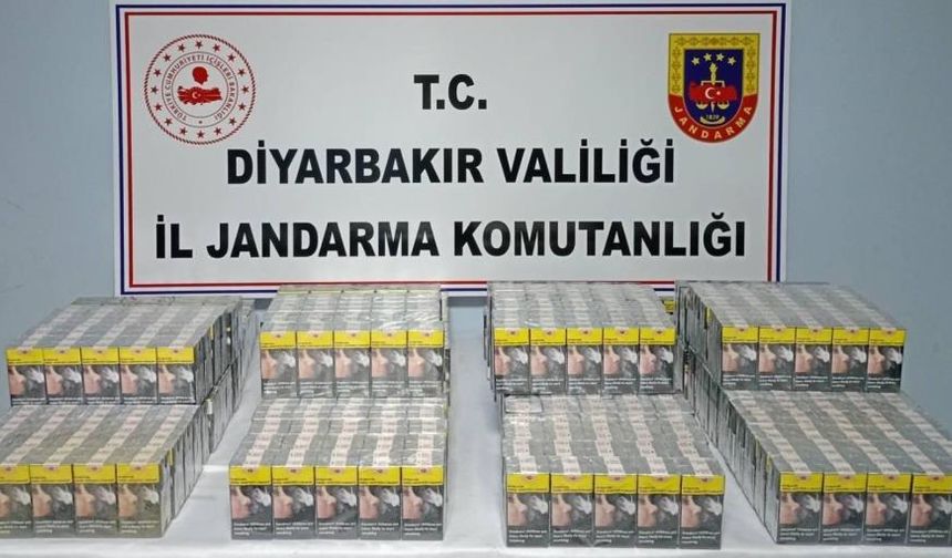 Diyarbakır’da kaçakçılık operasyonları: Çok sayıda şüpheli yakalandı