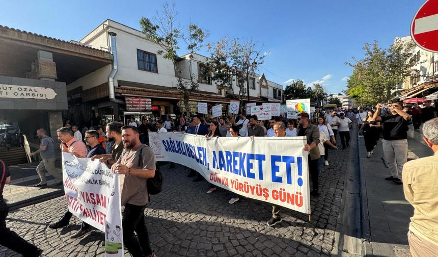 Diyarbakır’da sağlık için yürüyüş
