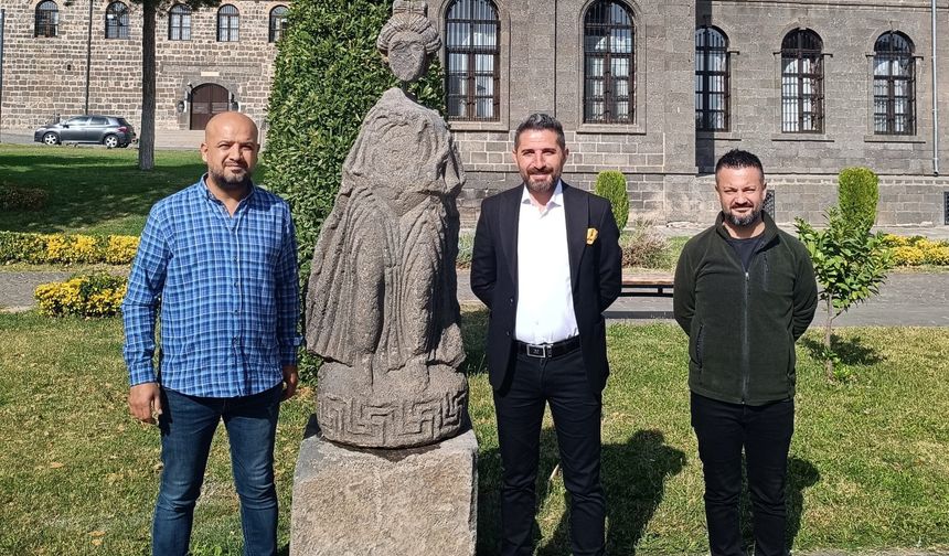 Diyarbakır’da zafer Tanrıçası NİKE Heykeli yeniden bütünleşti!
