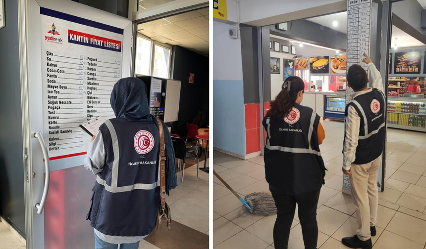 Diyarbakır’da okul kantinlerinde fiyat denetimi başladı
