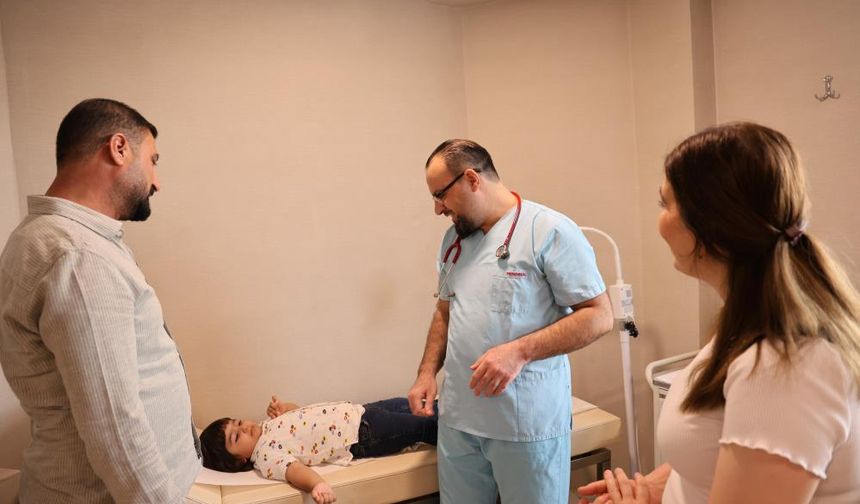 Diyarbakır’da 200 binde bir vaka! Küçük Aram sağlığına kavuştu