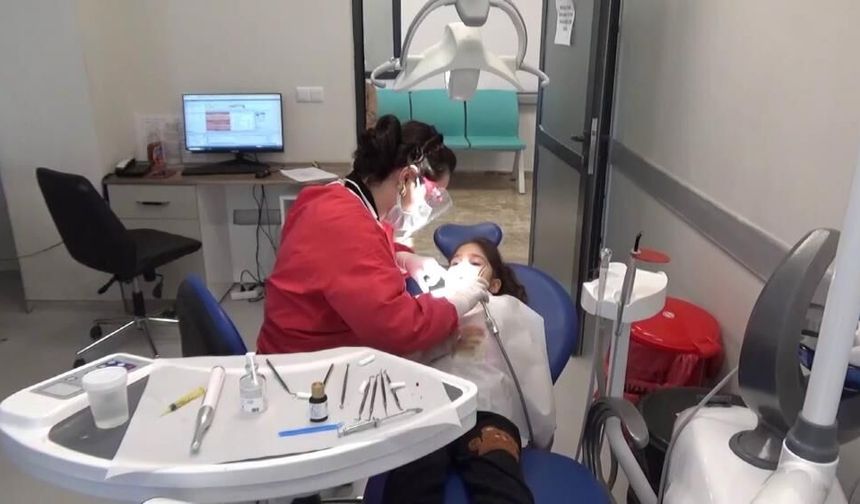 Diyarbakır Ergani’de diş tedavileri gece de yapılıyor