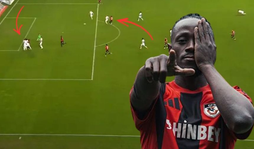 Gaziantepspor-Eyüpspor maçında utandıran gol