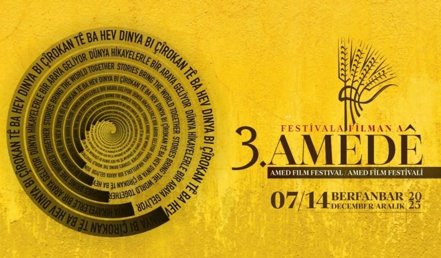 3. Amed Uluslararası Film Festivali kapılarını açıyor!