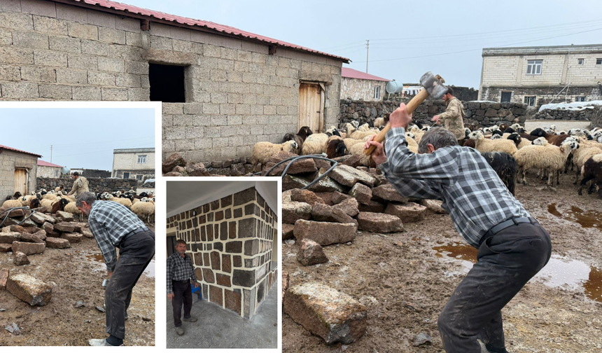 Diyarbakır’ın bin yıllık taş geleneği Mehmet Şah’ın ellerinde hayat buluyor