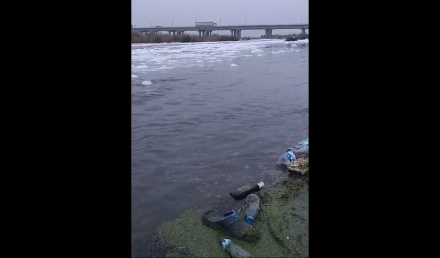 Diyarbakır Bismil’de Dicle Nehri kaderine terk edildi: Vatandaşlar tepkili
