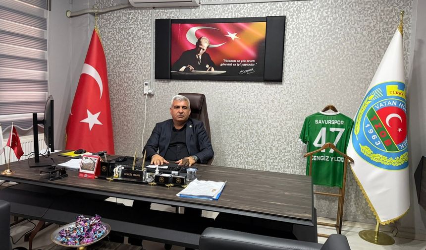 Ziraat Odası Başkanı Yıldız’dan Savurlu çiftçilere modern tarım çağrısı