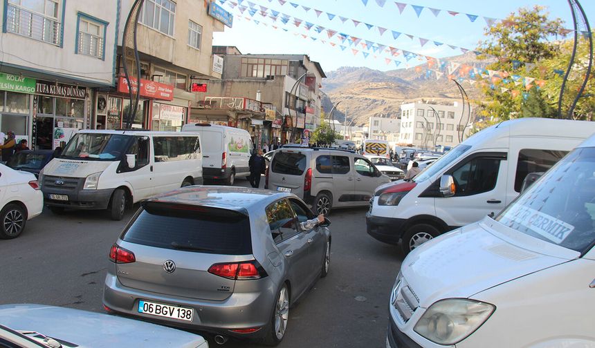 Diyarbakır Çermik’te trafik çilesi