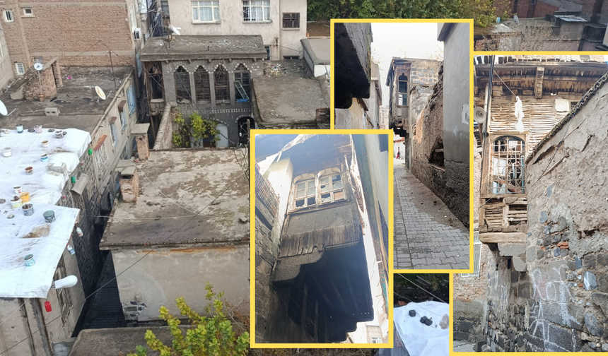 Diyarbakır Sur’un Asırlık Cumbaları çöküyor