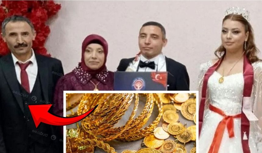 Yabancı gelin altınlarla kaçtı; baba yaşamına son verdi