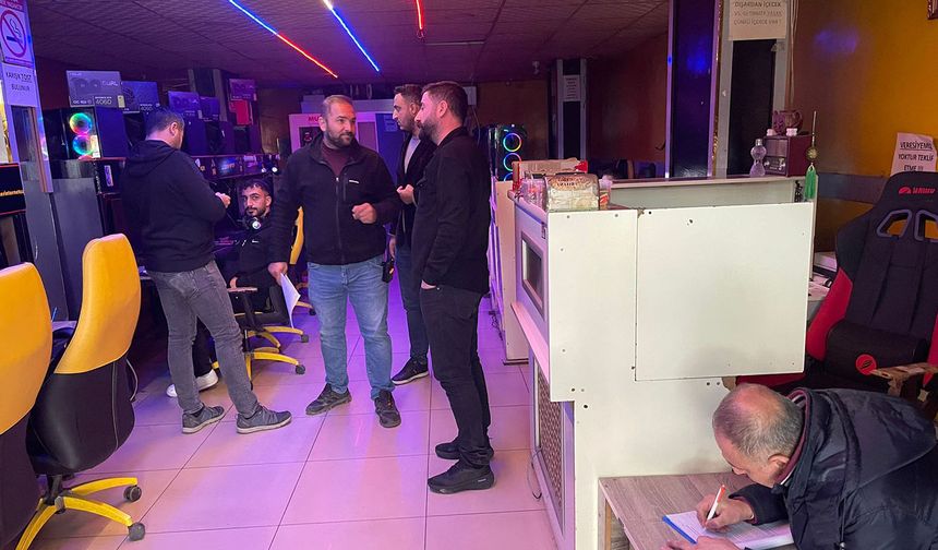 Batman’da internet kafelere sıkı denetim