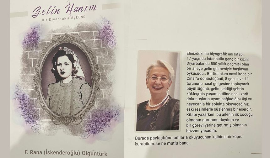 Diyarbakırlı yazar Olguntürk’ün yeni kitabı çıktı