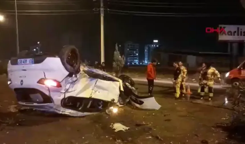 Diyarbakır’da TIR ile otomobil çarpıştı: Yaralılar var