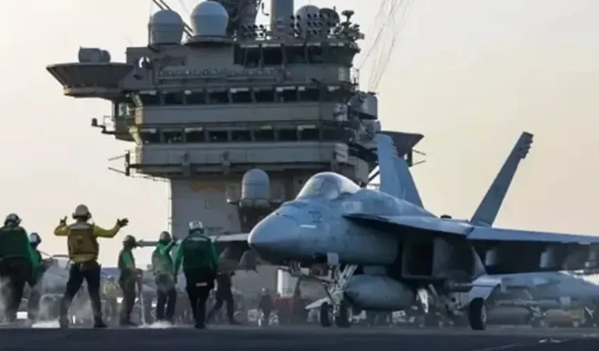 Kızıldeniz’de gerilim tırmanıyor: ABD savaş uçağı denize düştü