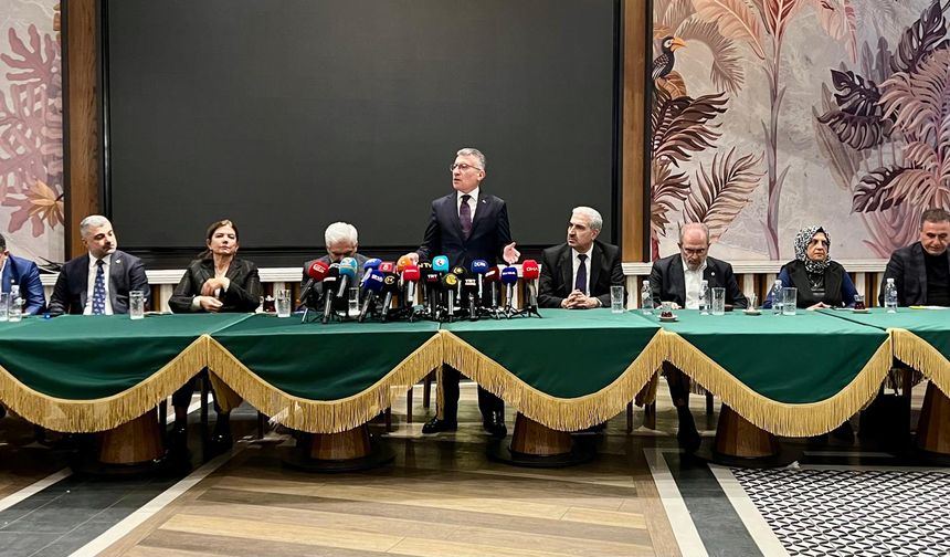 TBMM AK Parti Grup Başkanı Abdullah Güler Diyarbakır’da konuştu