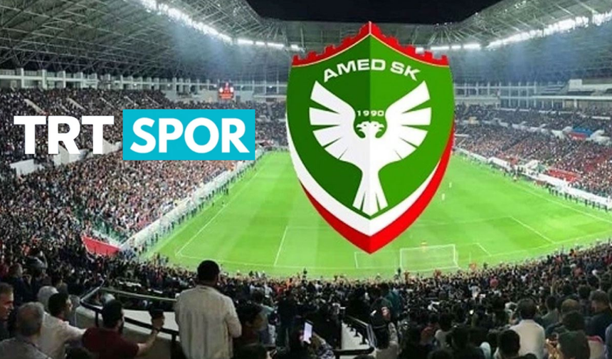 Amedspor tribünde de ekranda da rakipsiz