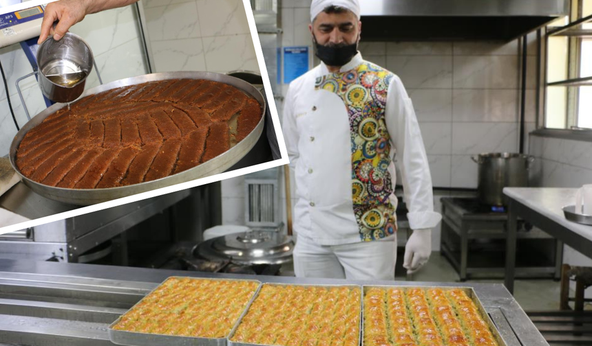 Ramazan bereketi tatlıcılara yaradı: Diyarbakır’da günlük üretim tonları aştı