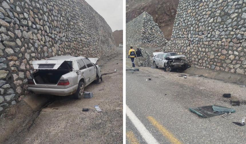 Elazığ-Diyarbakır karayolunda kaza: 1 ölü