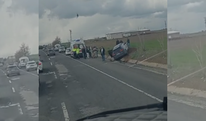 Diyarbakır-Çınar karayolunda kaza: Yaralılar var