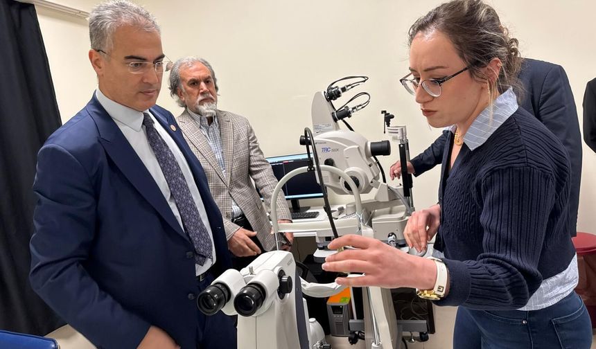 Diyarbakır’da sağlıkta yeni dönem: Ergani’de göz anjiyo cihazı hizmete girdi