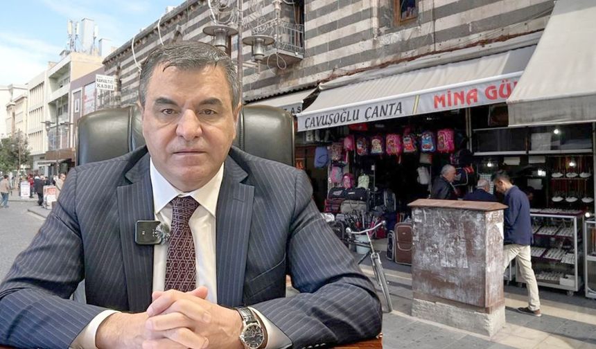 DESOB Başkanı Ebedinoğlu Diyarbakır’dan seslendi: Esnaf ayakta kalmakta zorlanıyor