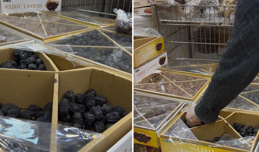 Ramazan’da hurma yoğunluğu; Diyarbakır’da en çok Acve, Medine ve Kudüs hurması satılıyor