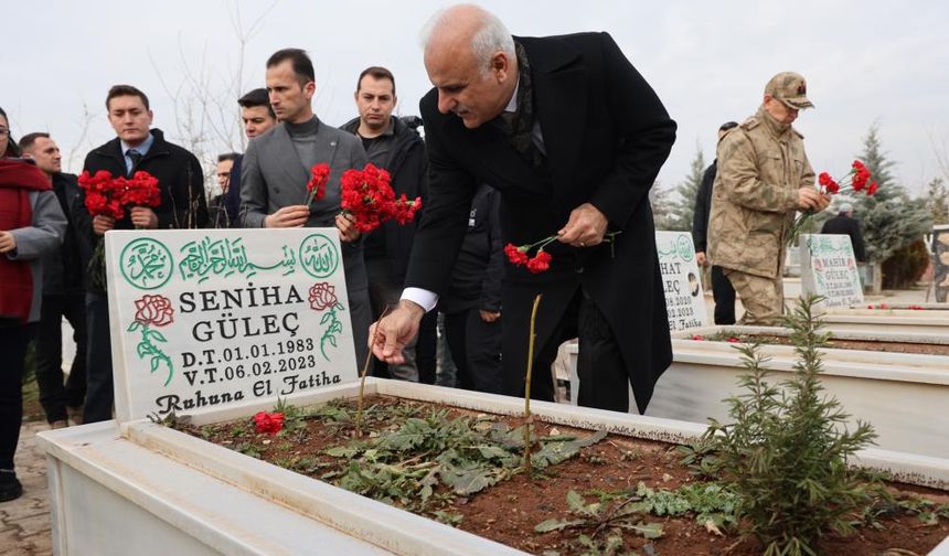 6 Şubat’ın izleri silinmedi: Diyarbakır’da depremde kaybedilenler anıldı