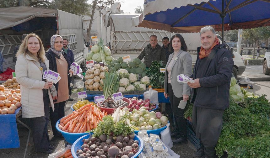 Diyarbakır’da Kürtçe etiketler semt pazarında