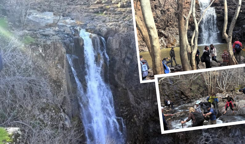 Yağışlar sonrası Diyarbakır’da görsel şölen