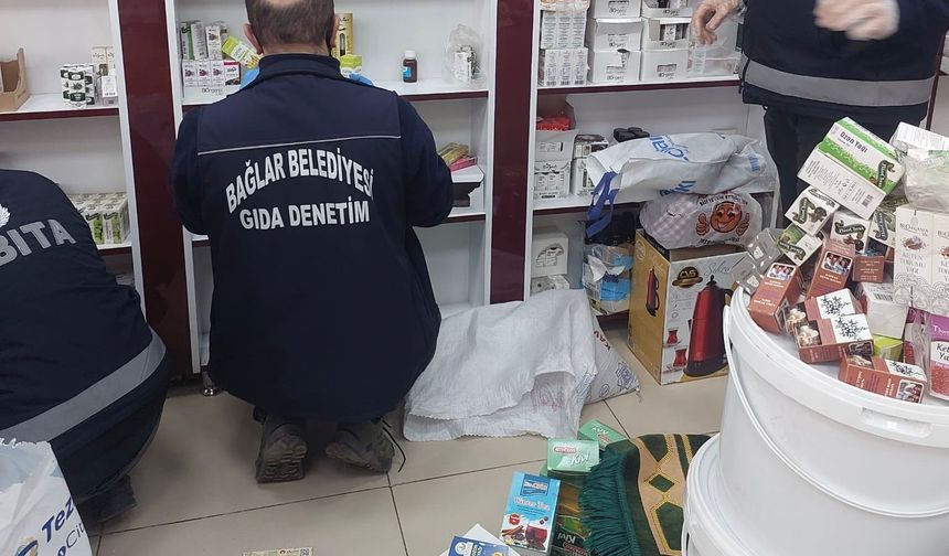 Diyarbakır’da 700’ü aşkın tarihi geçmiş ürün imha edildi