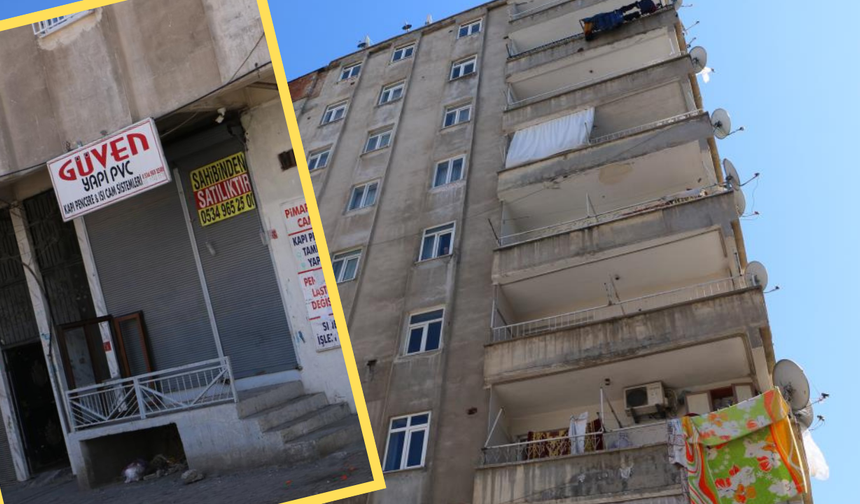 Diyarbakır'da kolonlarından ses gelen apartmanda yeni gelişme