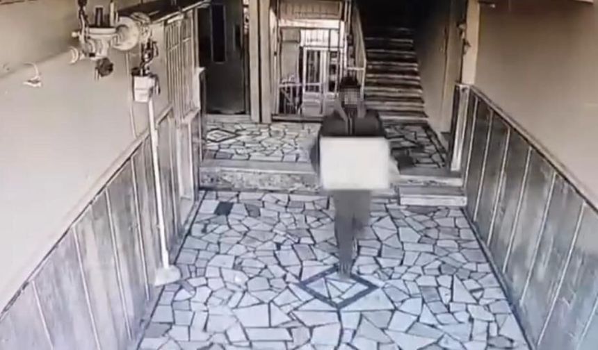 Diyarbakır Bağlar’da ilginç anlar: Hırsızlık girişimi kamerayı görünce tersine döndü