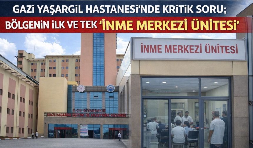 Diyarbakır Gazi Yaşargil Hastanesi’nde bölgenin ilk ve tek 'İnme Merkezi Ünitesi' neden kapalı?