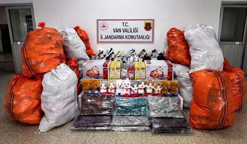 Van’da kaçak malzeme operasyonu