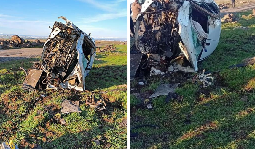 Diyarbakır’da kaza yapan akrabalarının yanına giderken kaza yaptılar: Yaralılar var