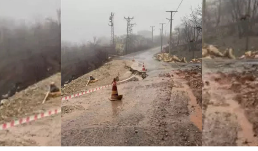 Diyarbakır’da sağanak kabusu: Dereler taştı, yollar çöktü!