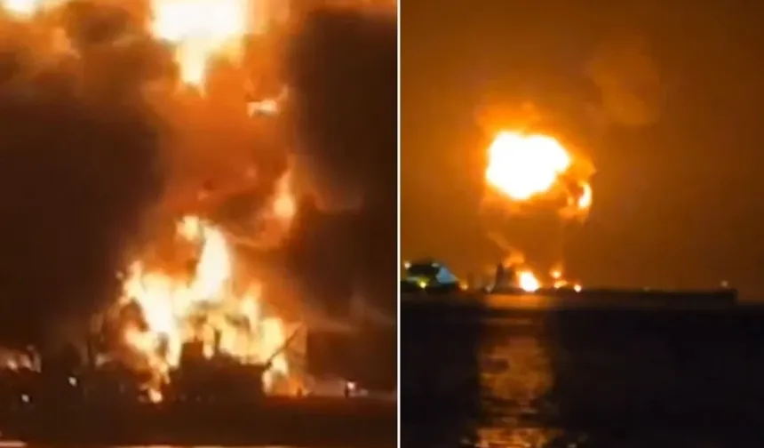 Körfez'de şok saldırı: Petrol limanları durduruldu, denizciler tahliye ediliyor!