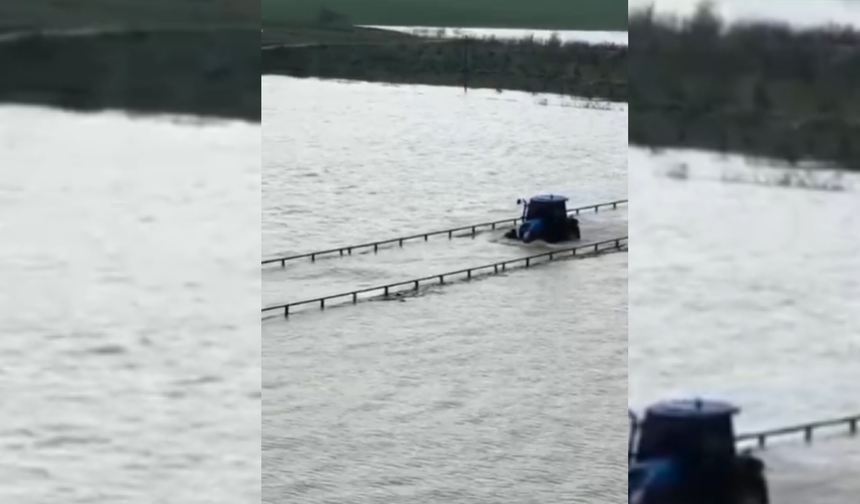 Diyarbakır’da korkutan görüntüler: Tarım arazileri göle döndü, köylüler çaresiz!