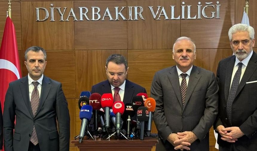 İçişleri Bakanı Akın Gürlek Diyarbakır’da