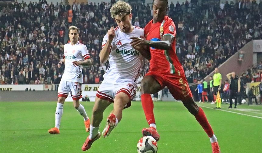 Amedspor, Ümraniyespor’la 90+3’te gelen golle berabere kaldı