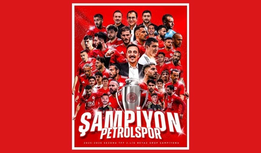 Batman Petrolspor bitime 3 hafta kala şampiyon