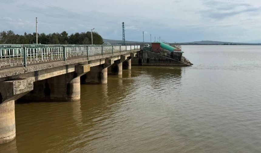 Diyarbakır’da Devegeçidi Barajı yağışlarla yeniden doldu