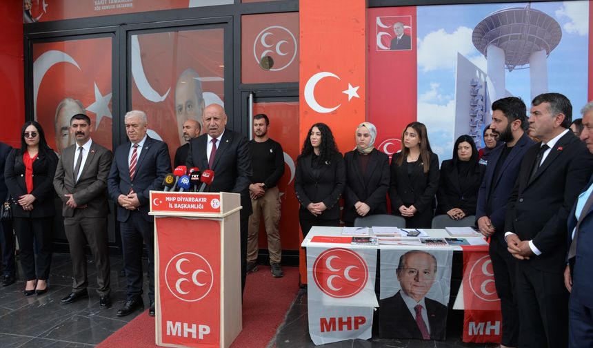 MHP’ye Diyarbakır’da 500 kişilik katılım gerçekleşti