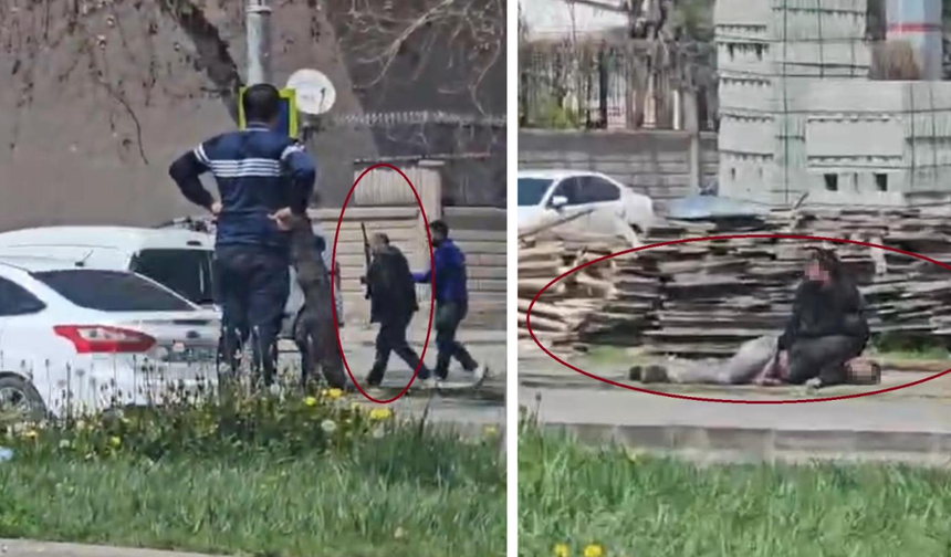 Diyarbakır'da sokak ortasında silahlı kavga: 1 yaralı