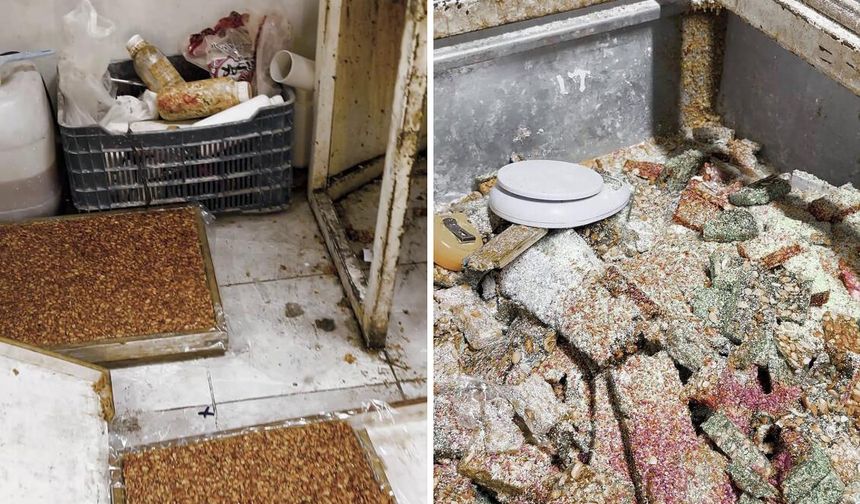 Pislik içinde lokum ve cezerye üretimi