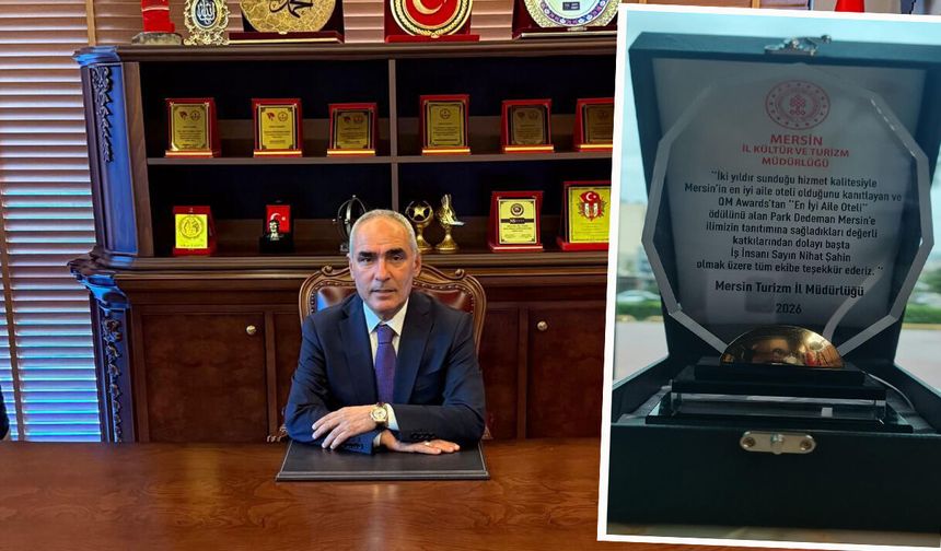 Diyarbakırlı iş insanının başarısı Park Dedeman Mersin Hotel, “Bölgenin En İyi Aile Oteli” seçildi