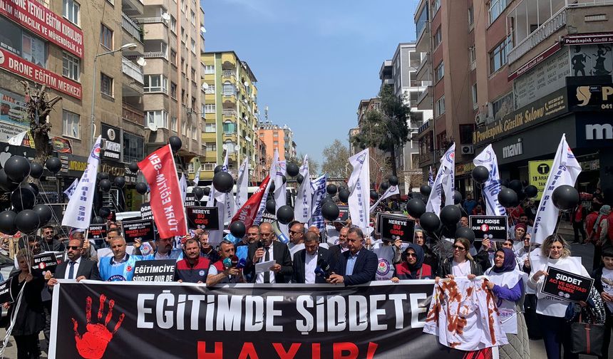 Okul saldırıları Diyarbakır’da eğitim camiasını ayağa kaldırdı