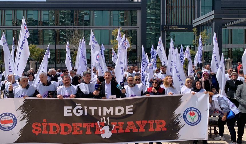 Diyarbakır’da eğitimciler ayakta: Bu gidişat kabul edilemez