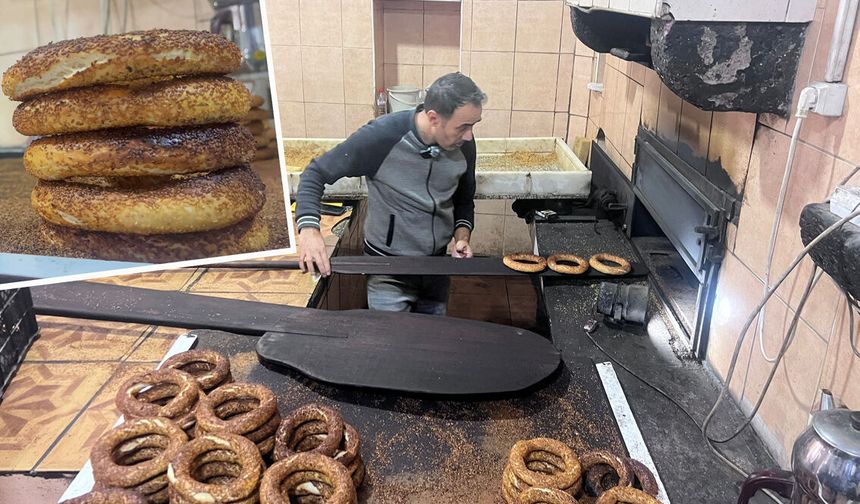 Sur’un sokaklarında simit kokusu 35 yıldır aynı lezzet!