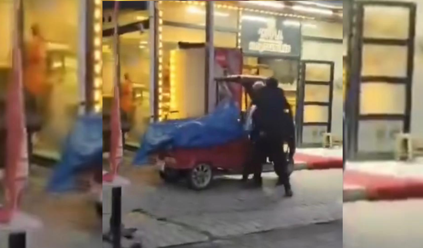 Diyarbakır’da sokak ortasında skandal: Vatandaşlara sarılıp öpmeye çalıştı